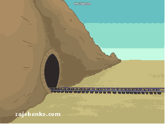 animacija za facebook: tunel