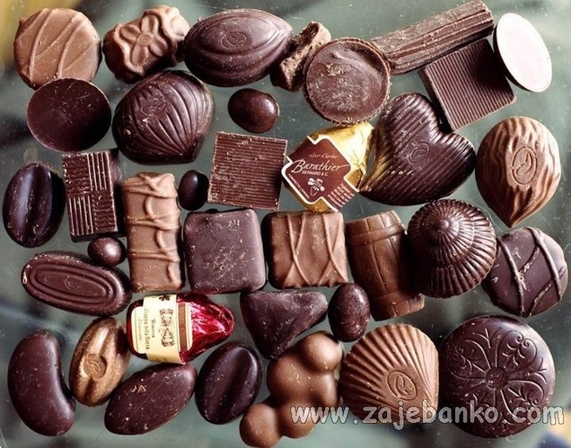 Slike čokoladnih delicija i poslastica