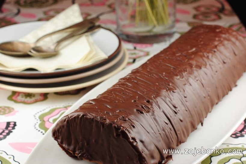 Najfinije torte i kolači - čokoladna rolada