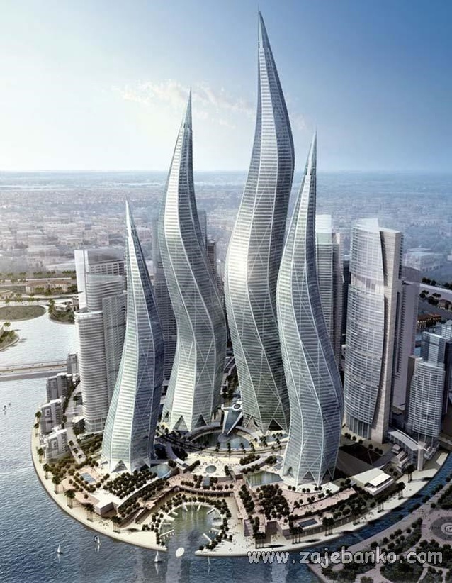 Znamenitosti Dubaija - Dubai Towers