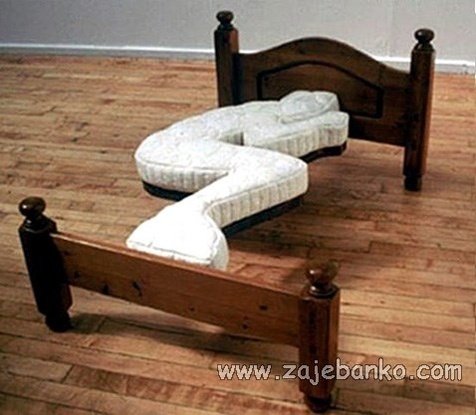 Neobičan dizajn predmeta svakodnevne upotrebe: Krevet za precizne spavače
