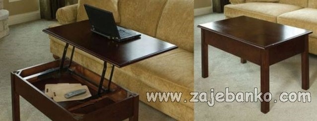 Kreativni predmeti: stol za prijenosno računalo