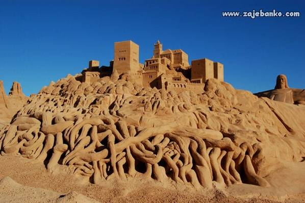 Fascinantne pješčane skulpture