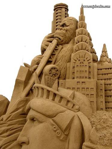 Skulpture od pijeska - galerija slika