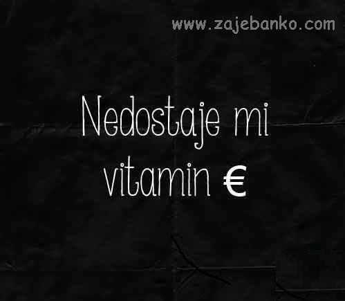 Smiješni statusi - vitamin E