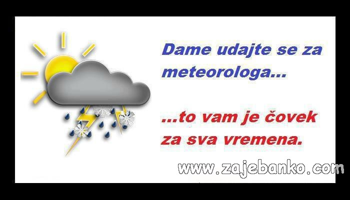 Statusi za Facebook - Meteorolog