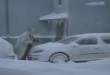 Auto u snijegu - smiješni video