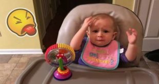 Prvi susret bebe s brokulom - smiješne reakcije beba